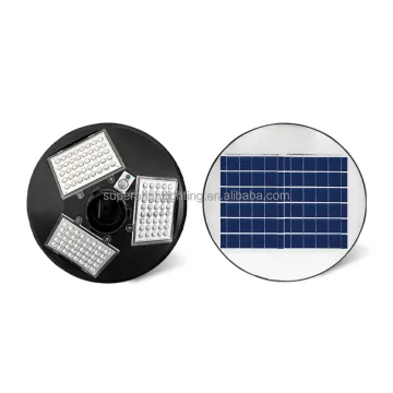 IP65 UFO Solar Power Garden Street Light Lamp with Adjustable Pole: Available in 150W, 200W, 250W, and 300W