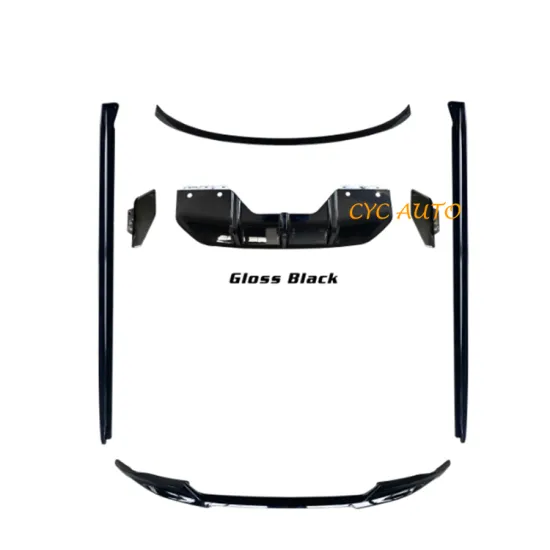 BMW X6 F16 M Performance Gloss Black ABS Body Kit 2014-2019