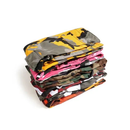 Cheap wholesale men military Camouflage print sport trousers