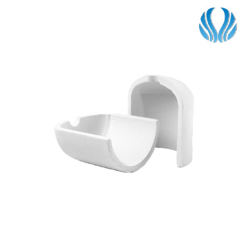 Forme in fibra ceramica modellate con precisione per l'isolamento termico