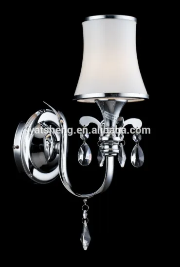 2016 cul modern hotel decorative crystal wall lamp