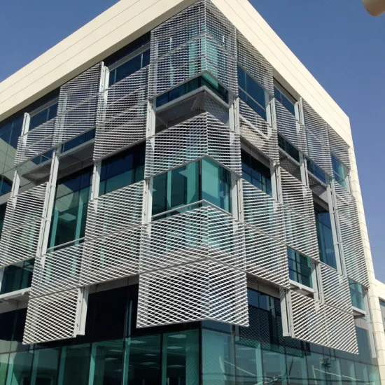 Hot Sale Aluminum Expanded Metal Mesh for Exterior Wall Buildings
