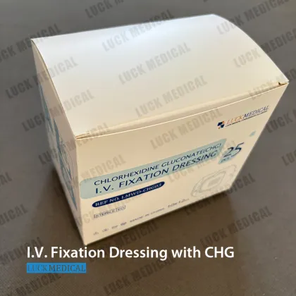 Advanced I.V. Fixation with CHG Transparent Film