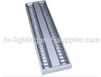 Grille Lamp 2x28w Recessed 