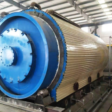 Scrap Tyre Recycling to Pyrolysis Oil System