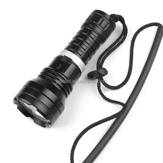 Professional 1000Lumen Waterproof Diving Light with IP68 Rating, 26650 Battery, Hand Rope, and 50M Depth Capability