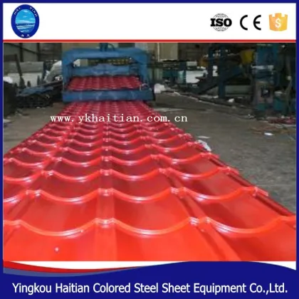 HT Colored Steel Roof Tile,Japanese Roof Tiles