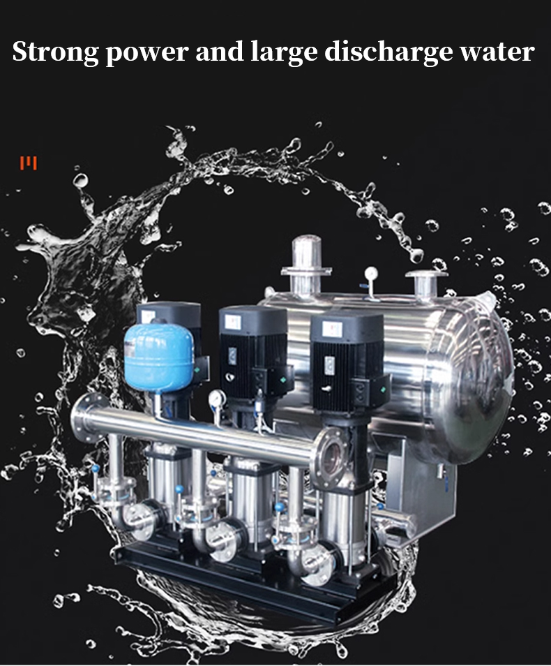 Double Pumps Vfd Booster Pump Controller, High Quality Double Pumps Vfd ...