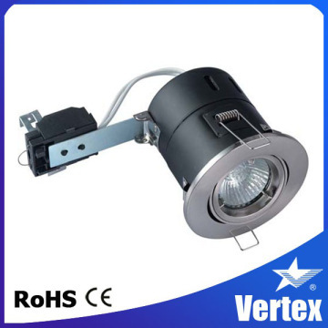 Round Tilt Aluminum Fire Rated recessed downlight