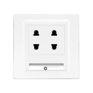 YUNDUO 2024 High Quality Hotel Wall Switch - 1 Hole, 13A, with Indicator