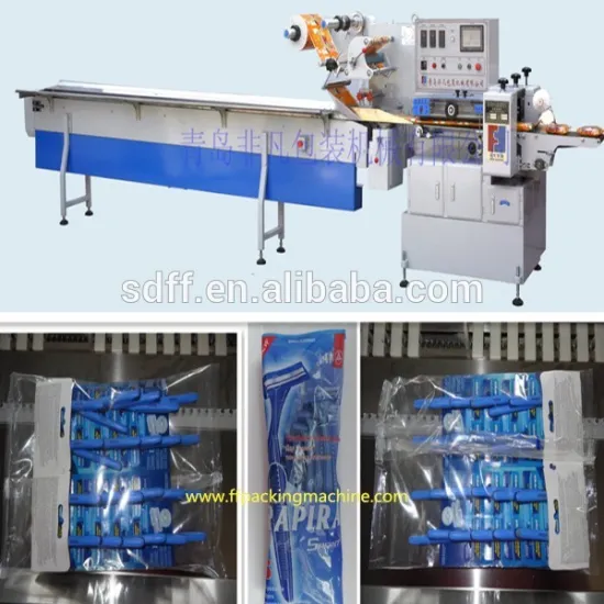 Servo Motor Control Full Automatic Disposable Razor Packing Machine