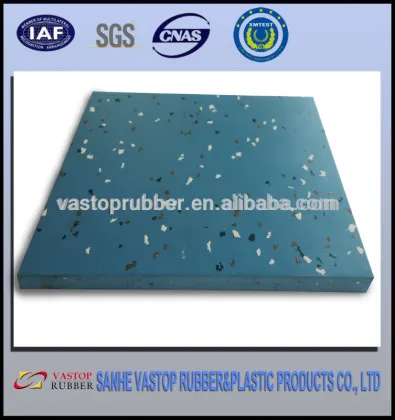elastic rubber tile