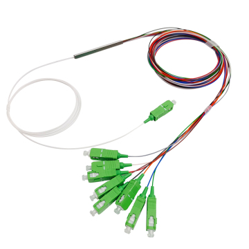 Splitter in fibra ottica Yuandi 1x8 - un accoppiatore in fibra ottica in miniatura PLC FTTH