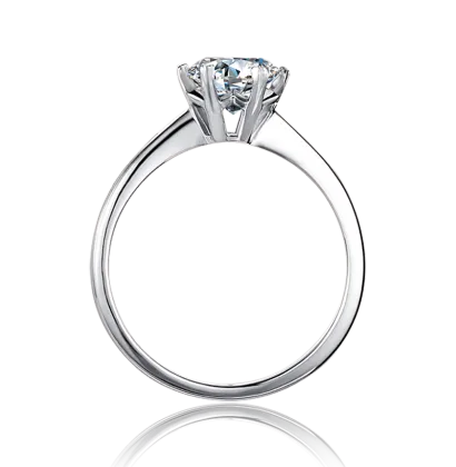 Engagement Silver Ring For Women Wedding Ring Crystal  925 Sterling Silver Jewelry Silver Jewelry Rings