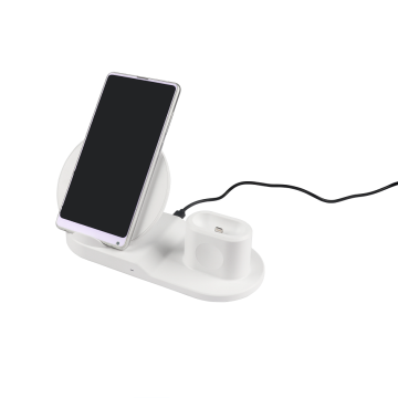 Portable Qi 3 in 1 Wireless Charger Station