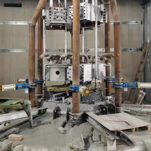 Precision Temperature Control Rockwool Electric Furnace