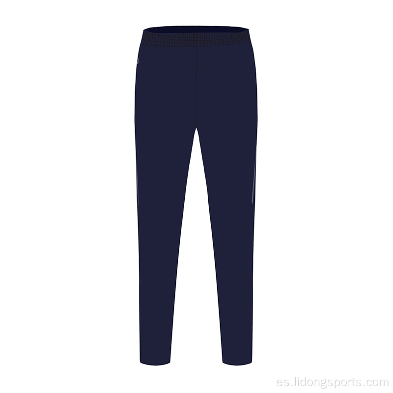 Pantalones de pista de corredera de entrenamiento sincero y seco