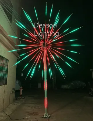 Giant LED Fireworks Outdoor Christmas Decorations