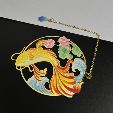 Wholesale Metal Craft Chinese Bookmark Souvenir