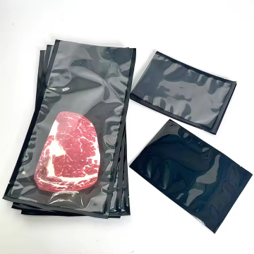 Clear Front Silver Back Aluminum Foil Mylar Stand Up Pouches Bags With Lock Seal Zipper For Food Storage Resealable Bag