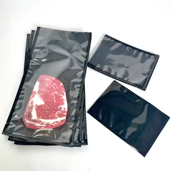 Clear Front Silver Back Aluminum Foil Mylar Stand Up Pouches Bags With Lock Seal Zipper For Food Storage Resealable Bag
