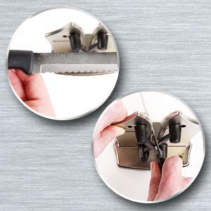 Official As Seen On TV Bavarian Edge Kitchen Knife Sharpener by