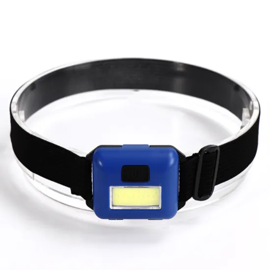 USB Rechargeable Waterproof COB LED Headlamp with Motion Sensor