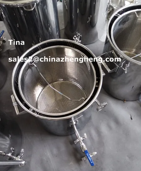 Stainless Steel Mash Tun with False Bottom 20L -2000L