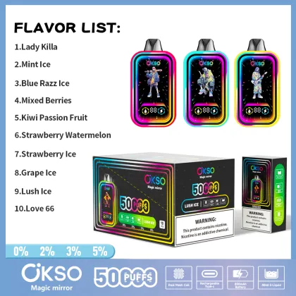 okso Magic mirror 50k vape