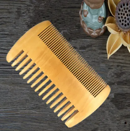 Handmade Wooden Vinnie Beard Comb for Beard and Mustache Care