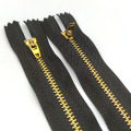 No. 3/4.5 YG Slider Metal Zipper