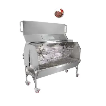 Barbecue Grill BBQ Spit Roaster Rotisserie Machine Charcoal Grill