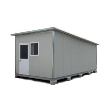 Flat roof container house