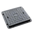 High quality sealed cast iron square manhole cover