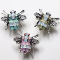 Wholesale Alloy Colorful Simulation Insect Charms Home Ornament Decoration Accessories Metallic Jewelry Making