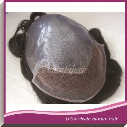 Thin skin base Men's Toupee