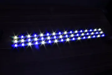Cree 50hz 145w Led Marine Aquarium Lights Balck With 60 Degree Lens