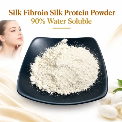 Silk Fibroin Silk Protein Powder 90% Water Soluble