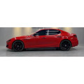 Silicone Coated Crystal Deep Red Car Vinyl Wrap