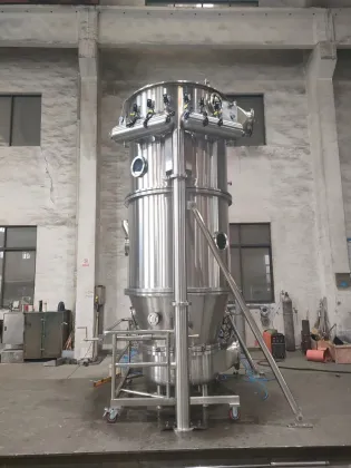 Powder Granules Fluid Bed Drying Machinery