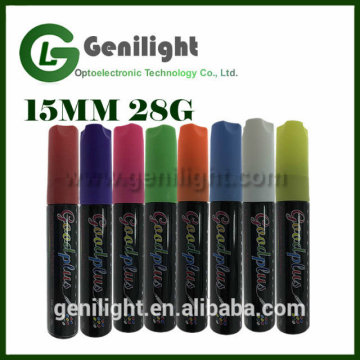 علامات الطباشير - Mega 8 Pack - Premium Liquid Chalk Marker Pen مع نصيحة عكسية - صديقة للطفل - مثالية للطباشير ، BI
