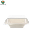 Одноразовая биоразлагаемая биоразлагаемая салатная чаша Bagasse