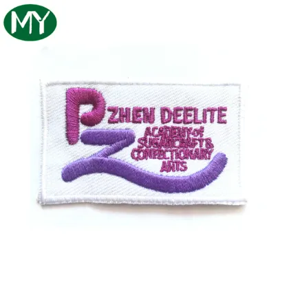 Glitter Embroidery Bird Textile Badges for Clothing and Suits