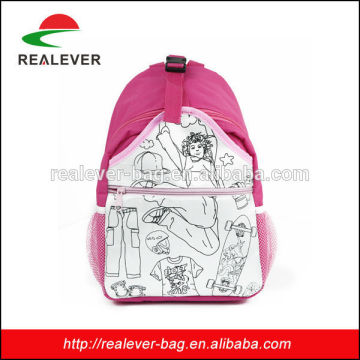 gril shoulder schoolbag/satchels for kindergarten girls/school backpack for girl
