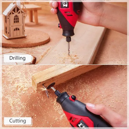130W 328PCS Dremel Rotary Tools Portable Cutter Set: Powerful Electric Dremel Mini Grinder Comprehensive Tool Kit