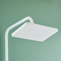 Matte White Bathroom Shower Set with Combination Kit