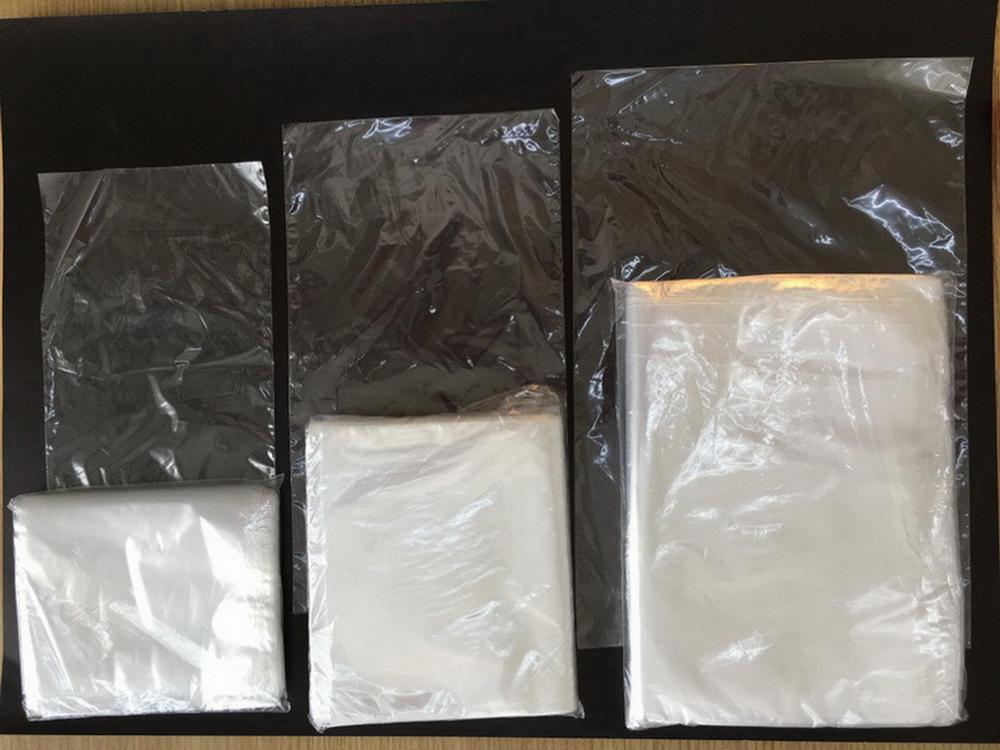 1 Mil Gusseted Poly Flat Packing Bags