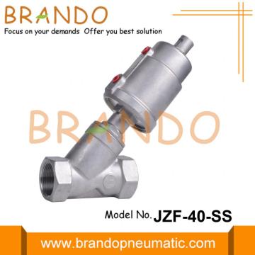 1 1/2'' DN40 Angle Seat Piston Valve Pneumatic