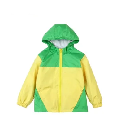 Stylish Multi-Color Boys' Custom Rain Jackets