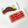 750ml tray with PET and Bagasse lids